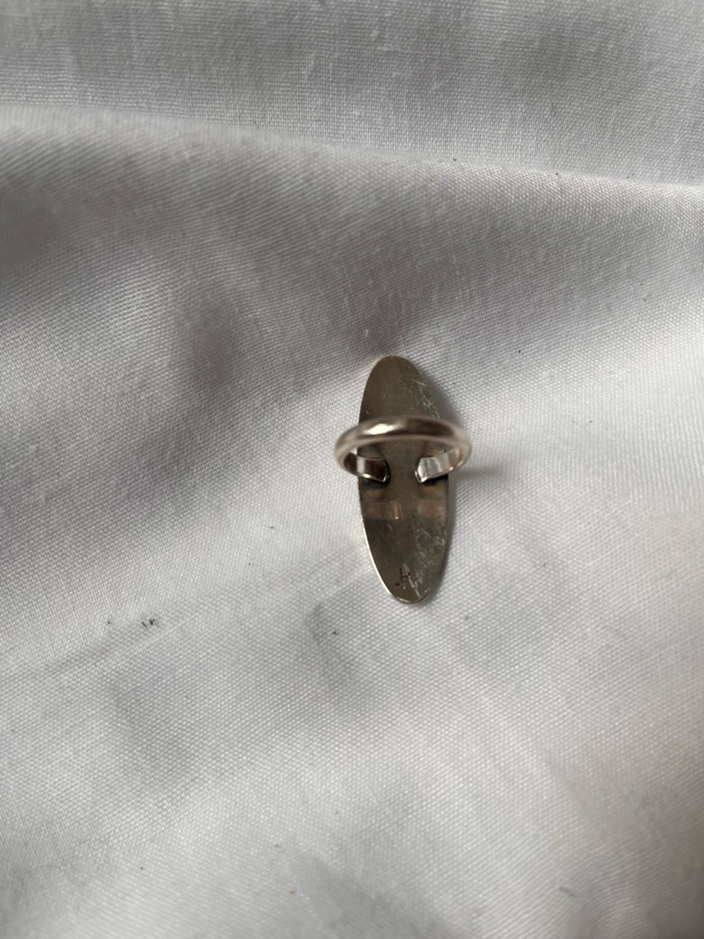 Sterling Silver Native American Hopi Ring Size 6-6.25 Signed Stamped - Picture 5 of 5